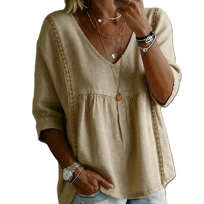 Kylora™ Flowy Elegance Women Blouse