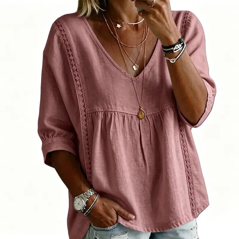 Kylora™ Flowy Elegance Women Blouse