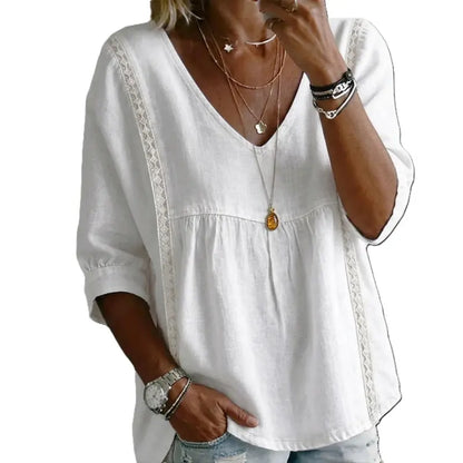Kylora™ Flowy Elegance Women Blouse