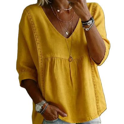 Kylora™ Flowy Elegance Women Blouse