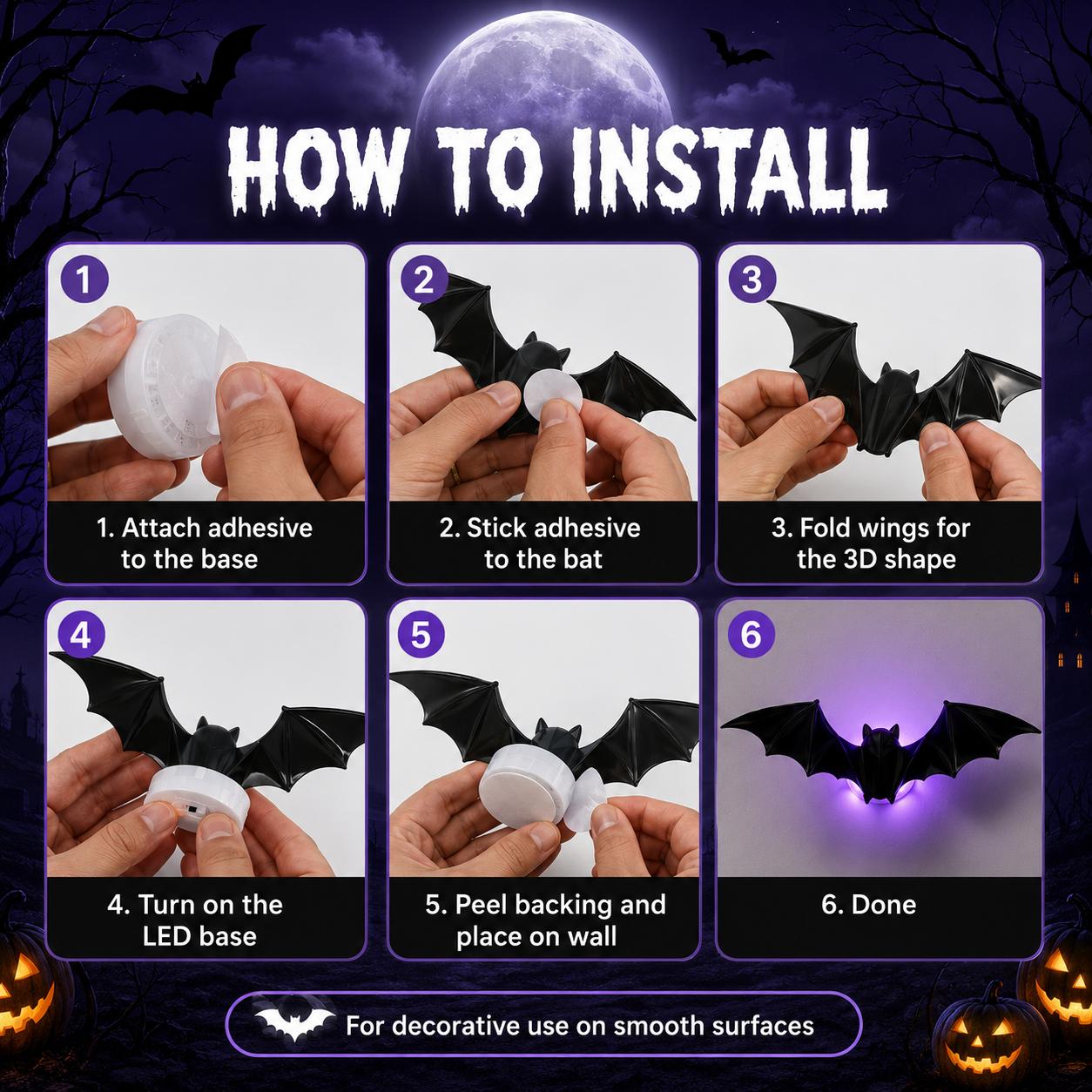 Kylora™ GlowWing Bats